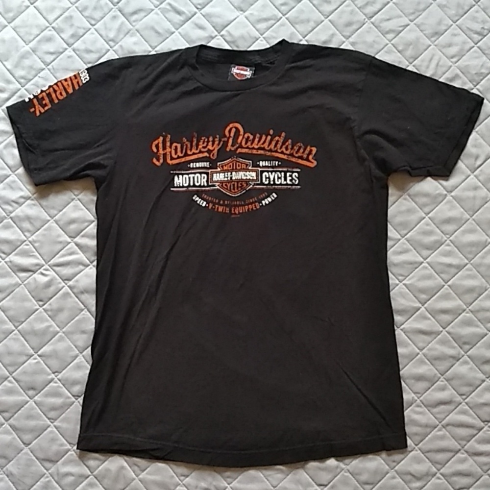 Harley-Davidson Black Tshirt Large